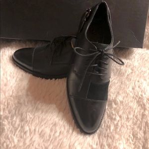 Coach lace up black shoes 6